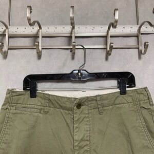 Buck Mason Pants‎ Men 34 (36 x 27.5) Button Fly Maverick Slim Officer Slub Twill